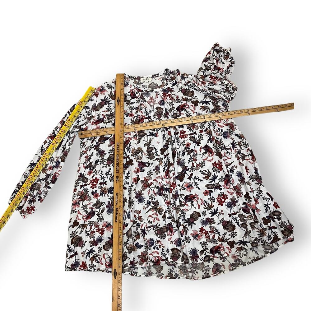 Umgee boho floral long sleeve tunic dress - Picture 7 of 7